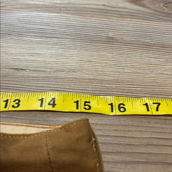 Rag & Bone Button fly Canvas Pant Dark Tan Men’s 32 Straight leg M1504M150 - Picture 6 of 11